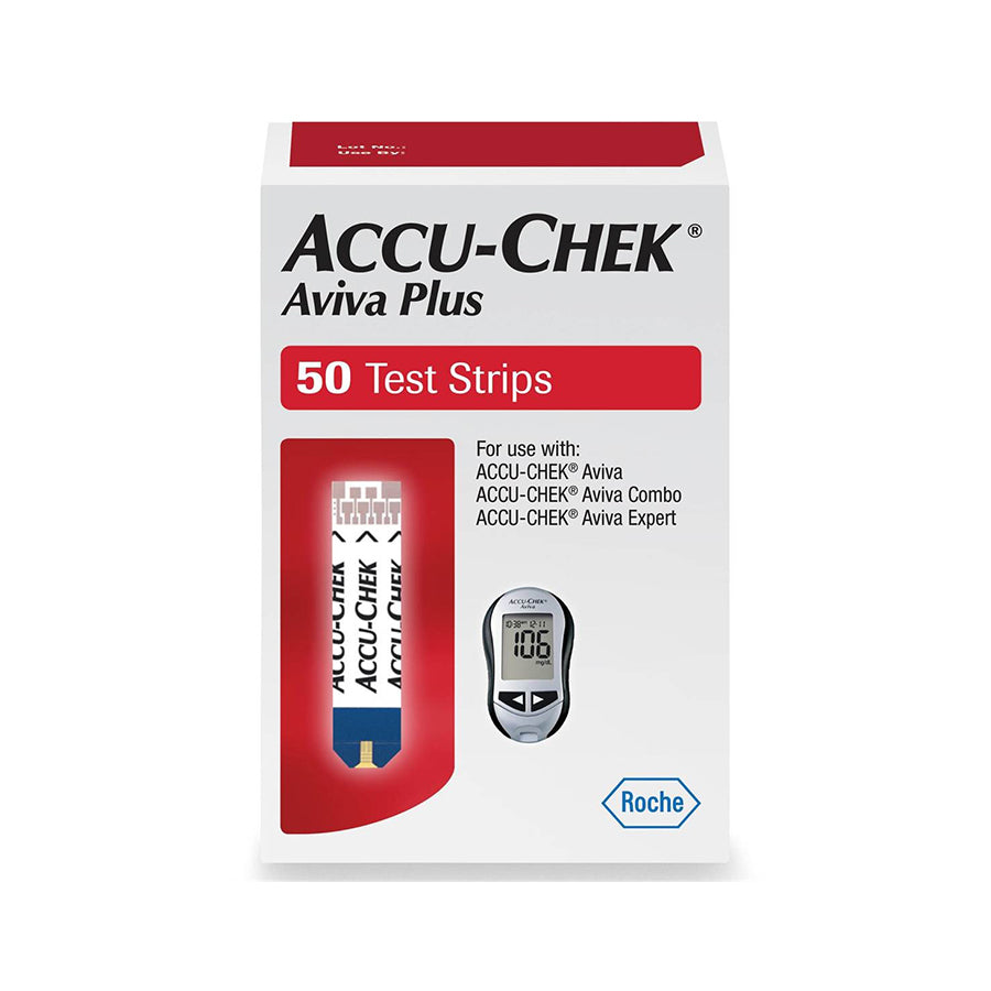 Accu-Chek Aviva Plus Test Strips 50ct