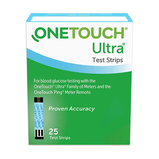 One Touch Ultra Test Strips 25ct