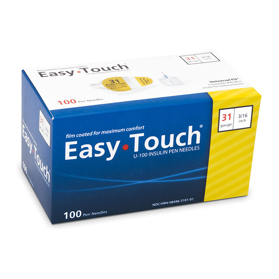 EasyTouch Pen Needles - 31G 5mm 100ct