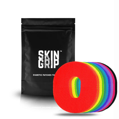 Skin Grip Dexcom G6 Rainbow Pack Adhesive Patches