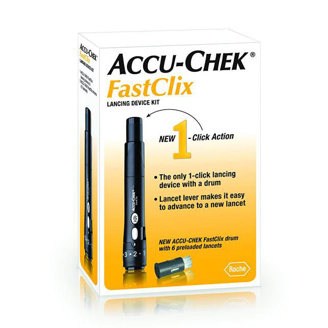 Accu-Chek Fastclix Lancing Device Kit