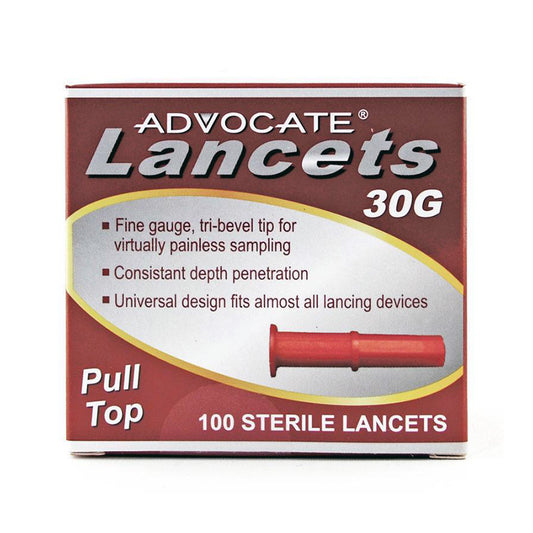 Advocate Pull-Top Lancets 30G