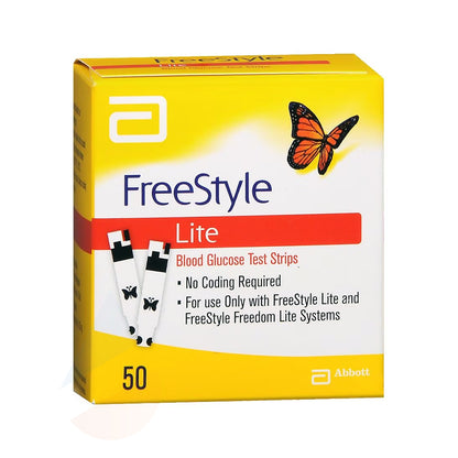 Freestyle Lite Test Strips 50ct