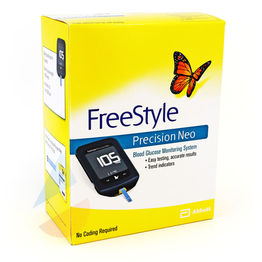 FreeStyle Precision Neo Blood Glucose Meter – DiabeticTestStrips.org