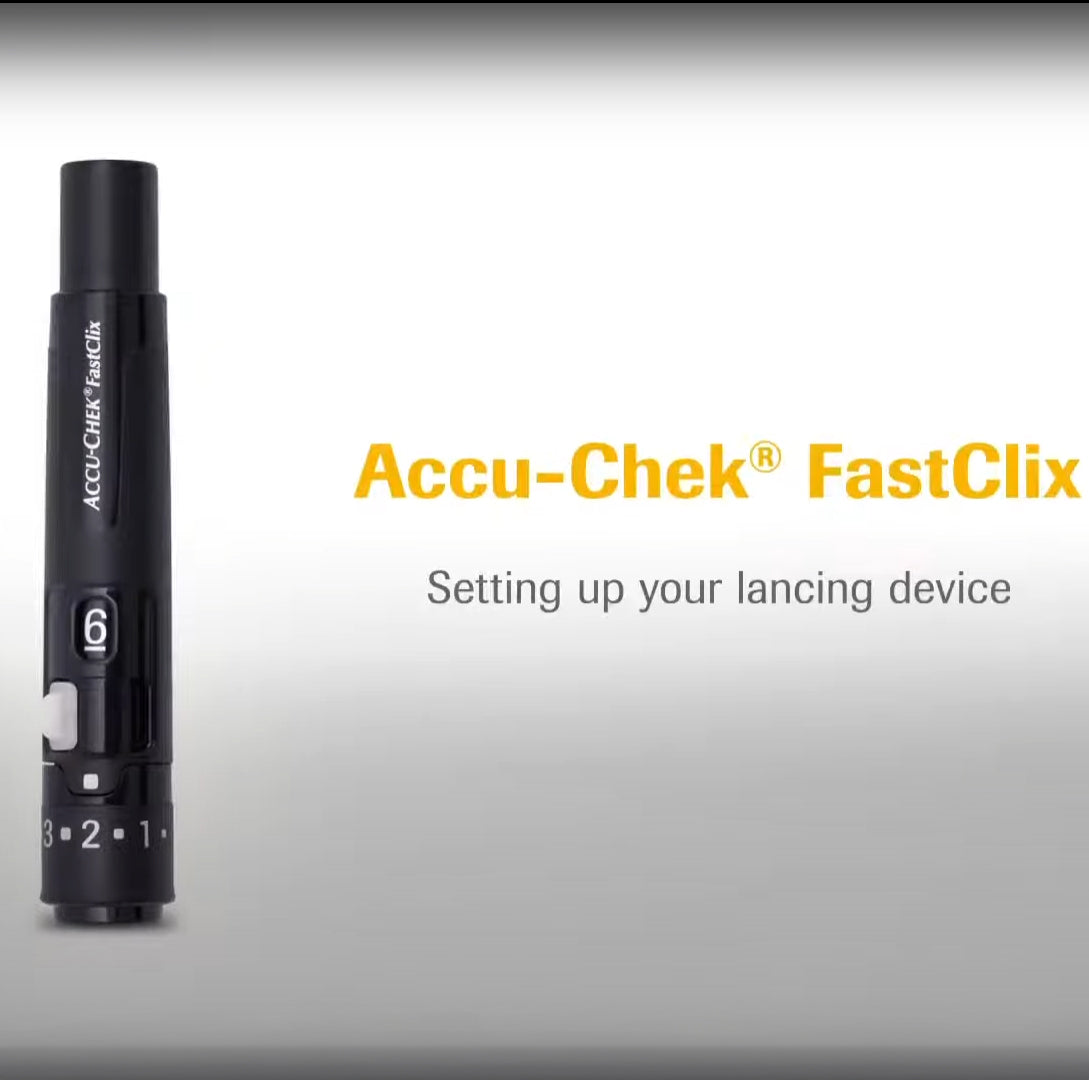 Accu-Chek Fastclix Lancing Device Kit