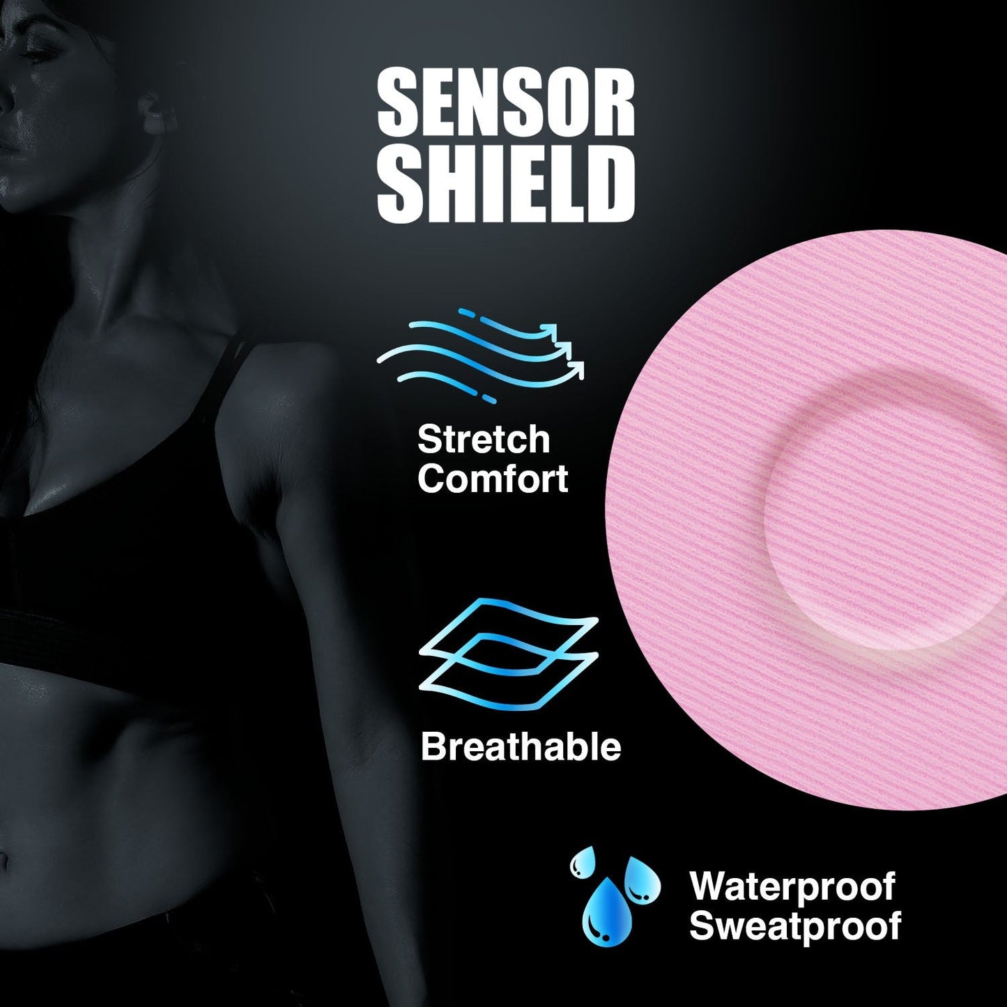 Sensor Shield Freestyle Libre 3 Plus Adhesive Patches