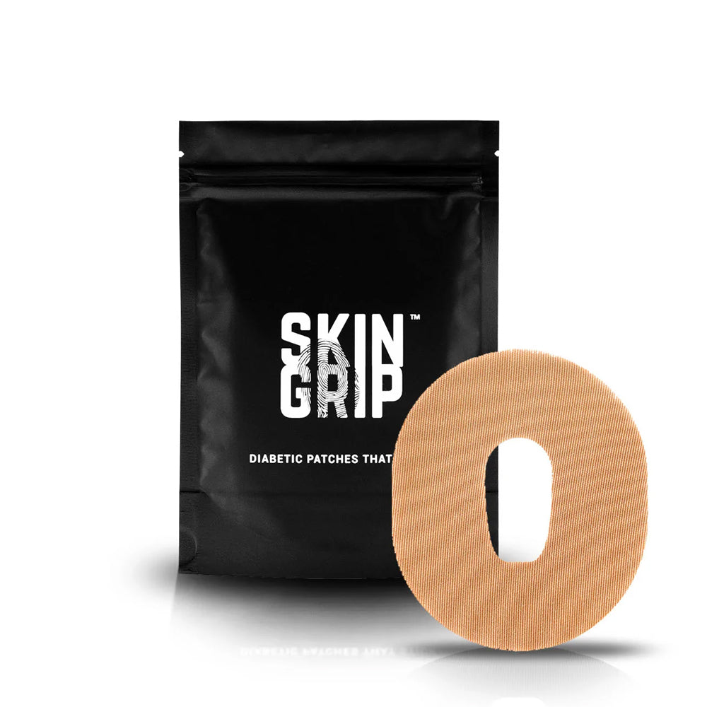 Skin Grip Dexcom G6 Tan Adhesive Patches