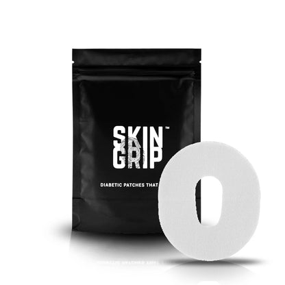 Skin Grip Dexcom G6 White Adhesive Patches
