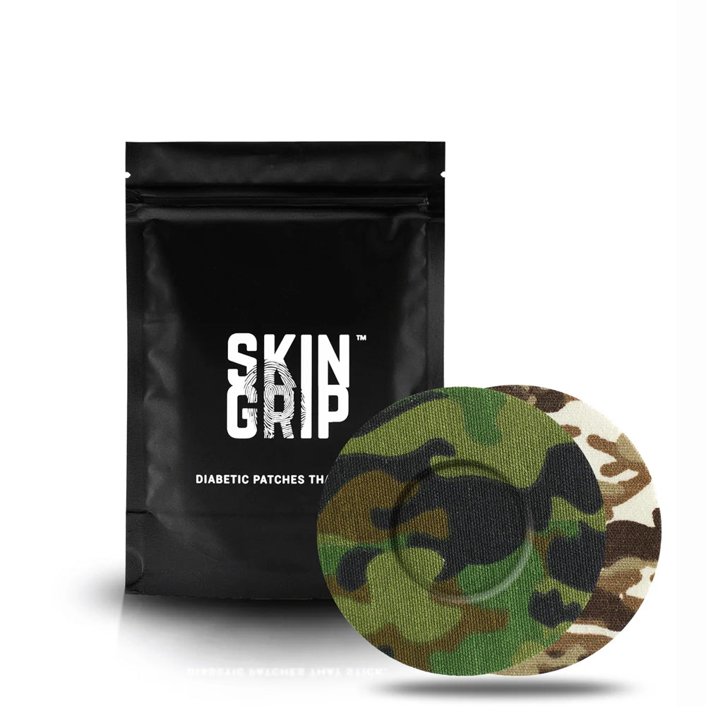 Freestyle Libre Camo Adhesive Patches