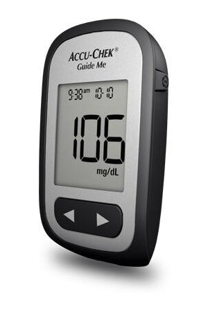 Accu-Chek Guide Me Meter Side