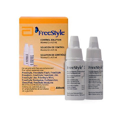 Free Style Control Solution Freestyle Control Solution - 2 Vials – DiabeticTestStrips.org