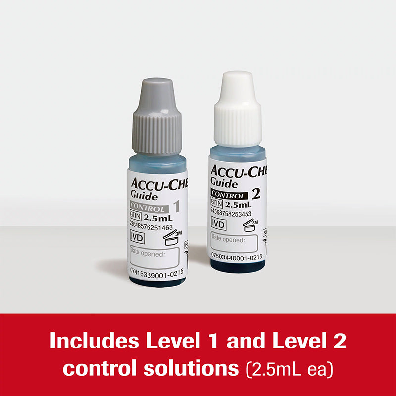 Accu-Chek Guide Control Solution Level 1 and Level 2