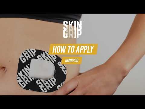 How to Apply the Skin Grip Omnipod Patch
