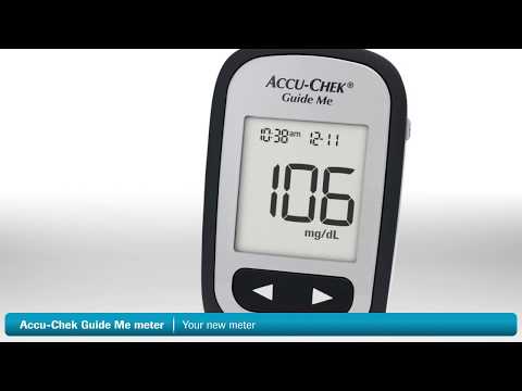 Setup and Using Accu-Chek Guide Me Meter (with FastClix Lancing Device)