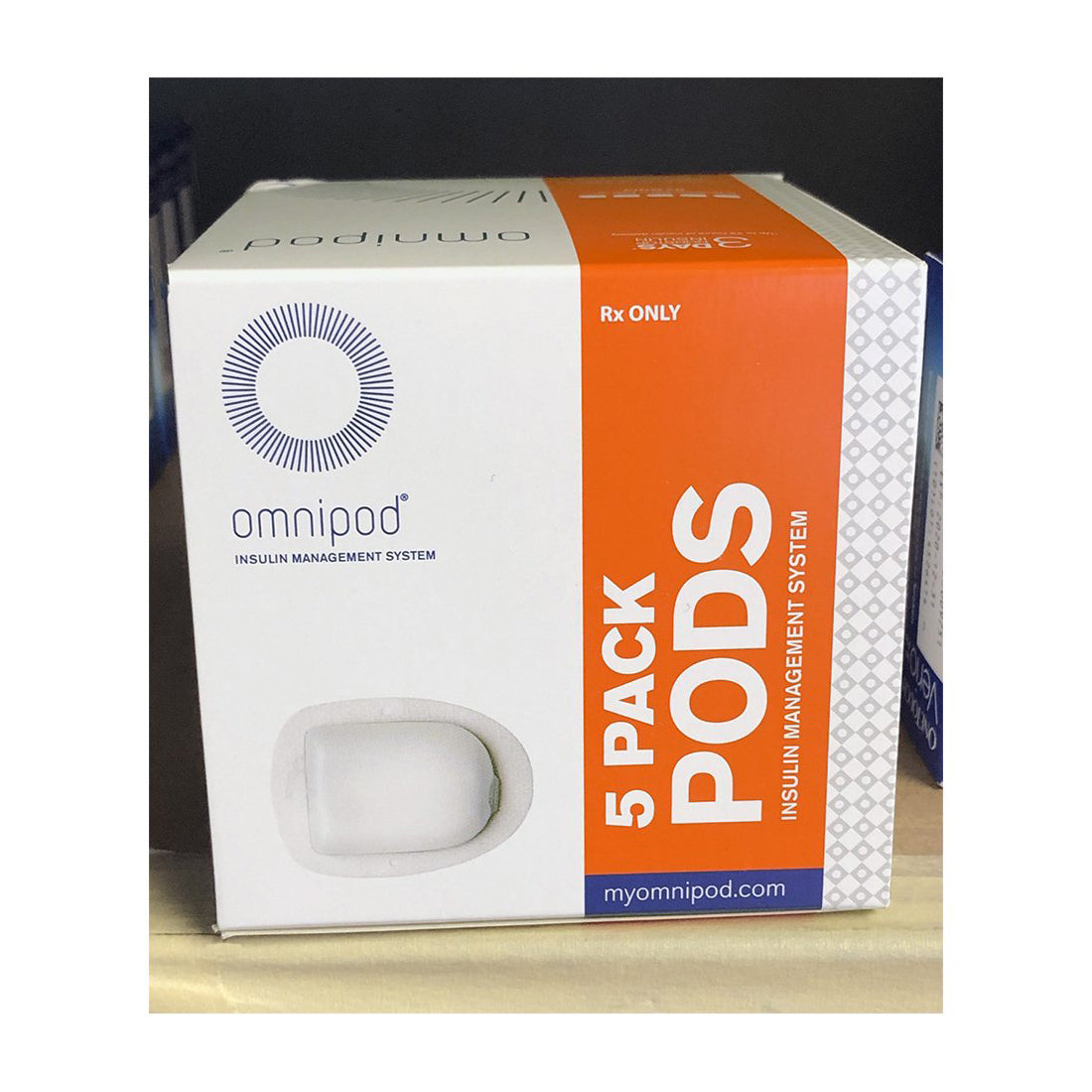 OmniPod Pods For The OmniPod System 5 Pack