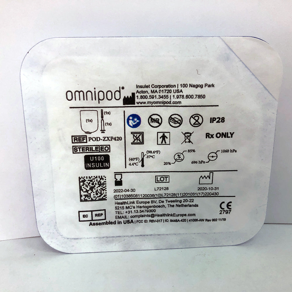 Omnipod Pump Adhesive Patches - 10 pack