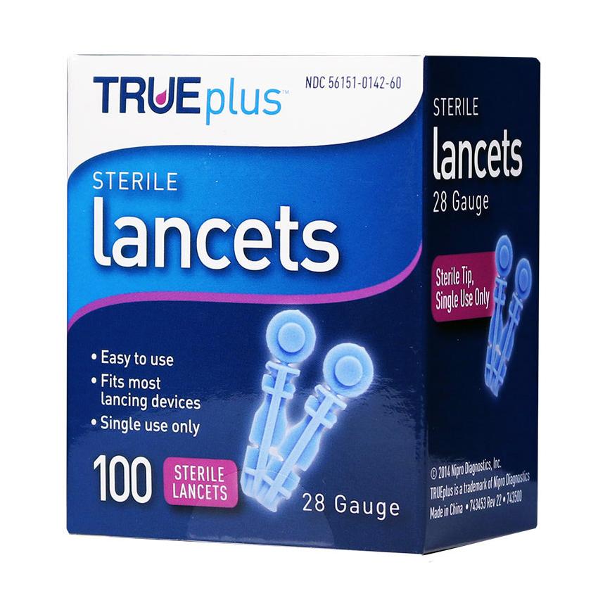 TRUEplus Universal Lancets 28g