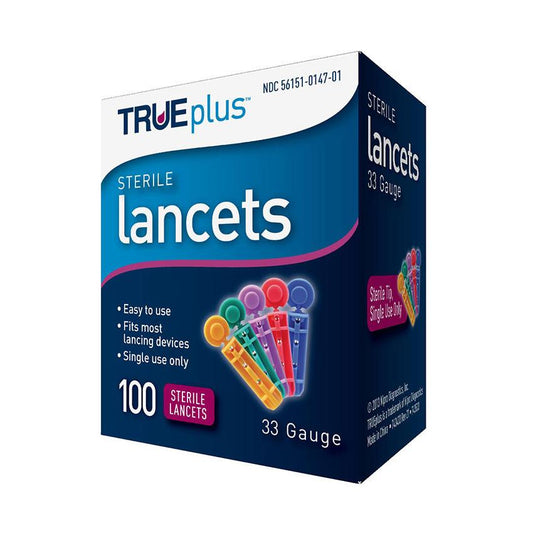 TRUEplus Universal Lancets 33g